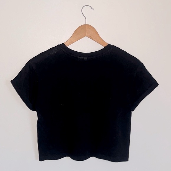 Divided H&M Black Crop Top - Picture 2 of 4
